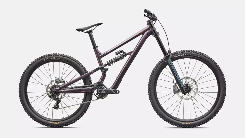 Specialized Status 170 DH Downhill Bike 2027 Gloss Nebula Met/Orange Zest