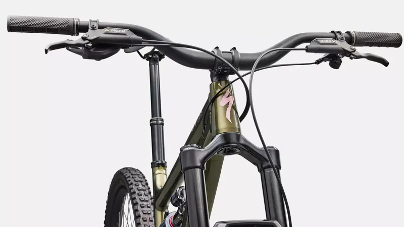 Specialized Status 170 Mountain Bike 2027 Laurel Green Met/Desert Rose-3