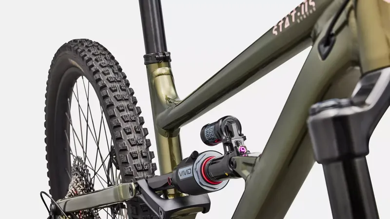 Specialized Status 170 Mountain Bike 2027 Laurel Green Met/Desert Rose-4