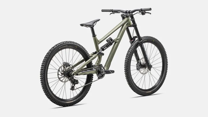 Specialized Status 2 170 DH Mountain Bike 2025 Satin Metallic Spruce/Purple Haze-2