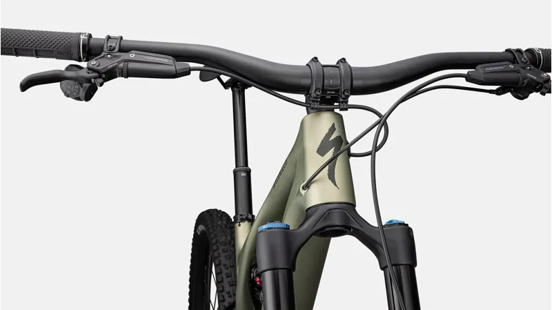 Specialized Stumpjumper EVO Expert Mountain Bike 2024 Satin Metallic Spruce/Dark Moss Green-4