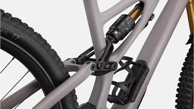 Specialized Stumpjumper EVO Pro Mountain Bike 2024 Satin Dune White/Dover Grey/Cool Grey/Amber Glow/Smoke-5