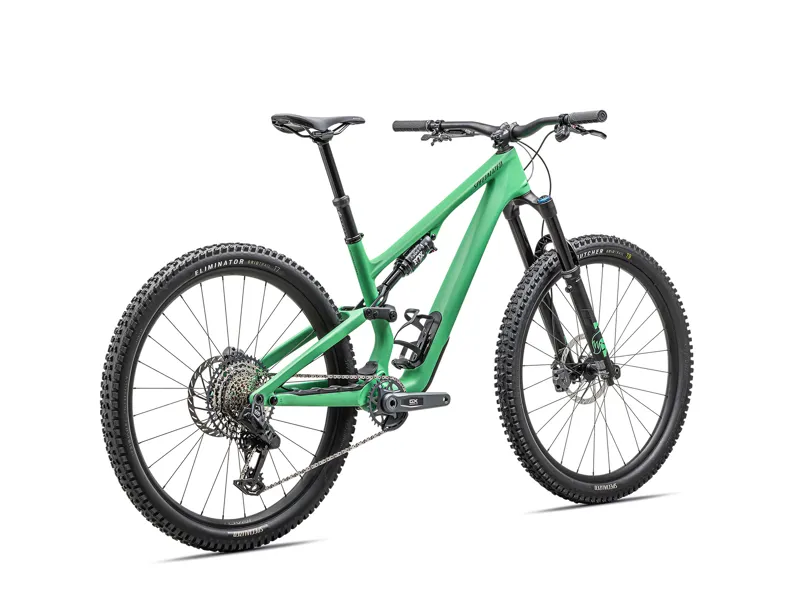 Specialized Stumpjumper Expert Carbon Mountain Bike 2025 Satin Electric Green/Satin Forest Green-1