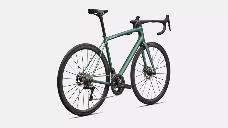 Specialized S-Works Aethos Di2 Road Bike 2026 Gloss Premium Fjord Metallic/Dolomite Metallic-2