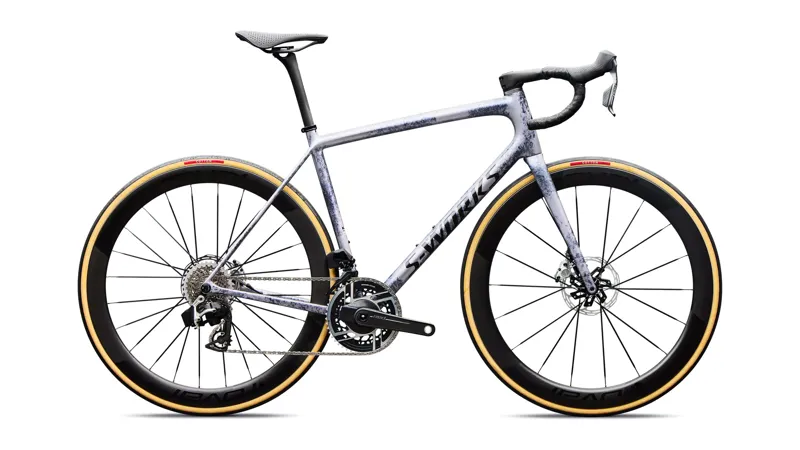 Specialized S-Works Aethos Red AXS Road Bike 2027 Amethyst Frost/Obsidian Met