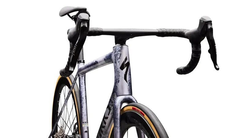 Specialized S-Works Aethos Red AXS Road Bike 2027 Amethyst Frost/Obsidian Met-4