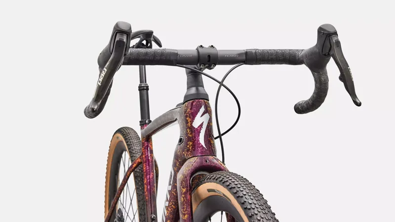 Specialized S-Works Creo Electric Bike 2026 Gloss Bordeaux Metallic/Gold/Silver Dust-4