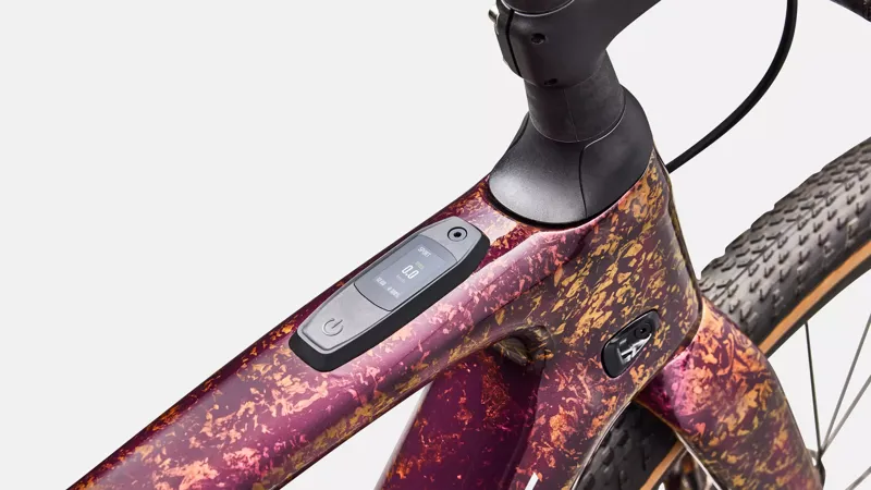 Specialized S-Works Creo Electric Bike 2026 Gloss Bordeaux Metallic/Gold/Silver Dust-7