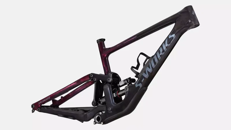 Specialized S-Works Enduro Mountain Bike Frameset 2026 Gloss Rebel Pink Tint Carbon/Fog Tint-1