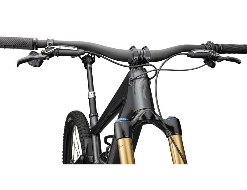 Specialized S-Works Kenevo SL 2 Carbon Electric Bike 2024 Gloss Black Liquid Metal/Brushed Liquid Metal/Black Brushed Chrome-4