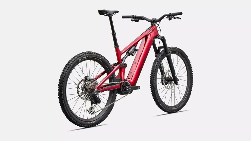 Specialized S-Works Levo Electric Bike 2027 Red/Silver Dust/White Silver-2