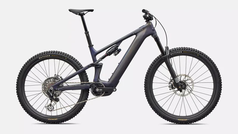 Specialized S-Works Levo Electric Bike 2027 Satin Blue Tint/Chrome