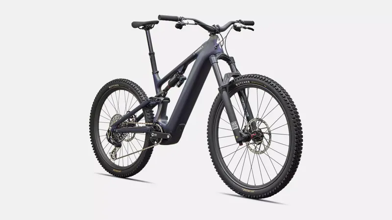 Specialized S-Works Levo Electric Bike 2027 Satin Blue Tint/Chrome-1