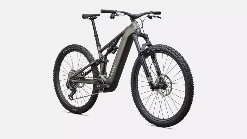 Specialized S-Works Levo R Electric Bike 2027 Gloss Warm Smoke/Pistachio-1