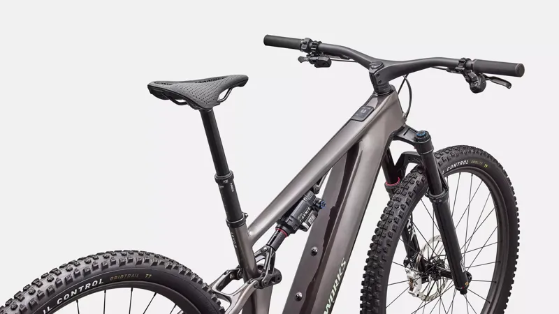 Specialized S-Works Levo R Electric Bike 2027 Gloss Warm Smoke/Pistachio-3