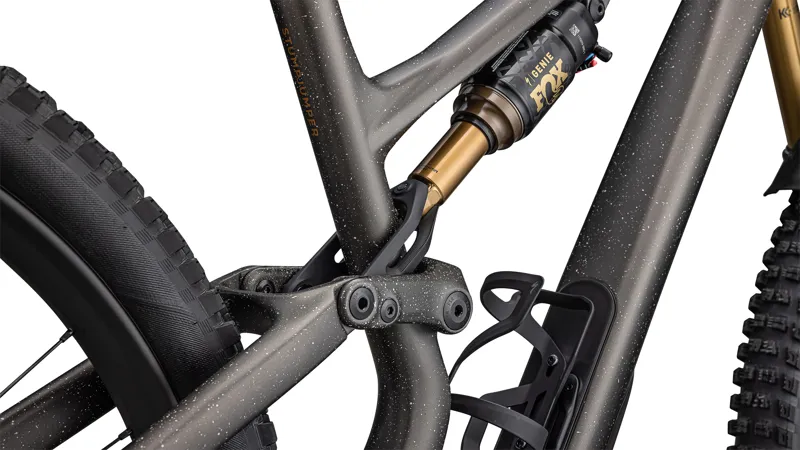 Specialized S-Works Stumpjumper Carbon Mountain Bike 2025 Satin Gunmetal/Clay/White Mtn/Dove Grey/Gloss Bronze-2