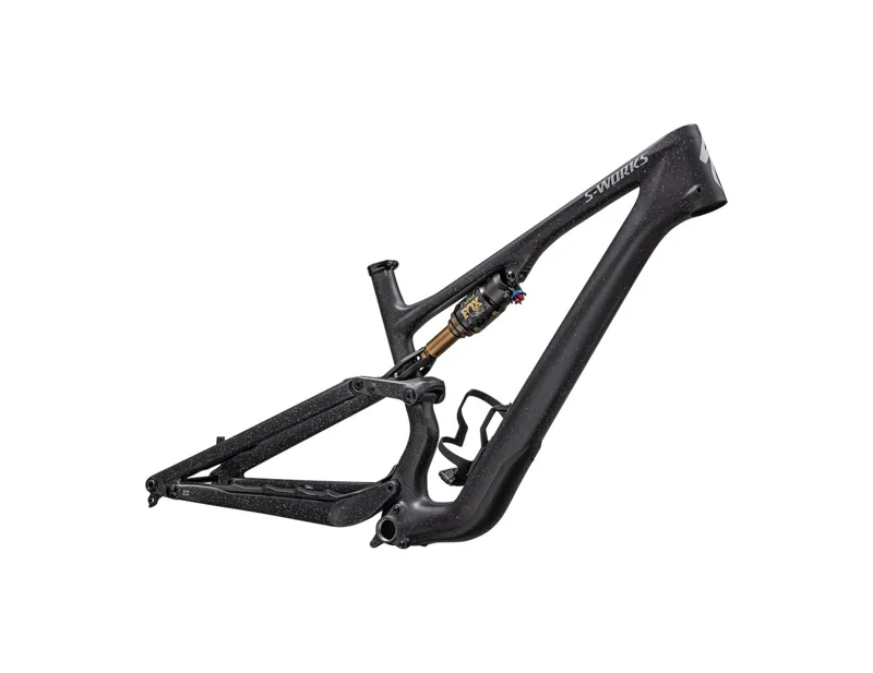 Specialized S-Works Stumpjumper Frame Set 2025 Satin Nearly Black/Black /Cool Grey/Obsidian/Satin Dove Grey-1