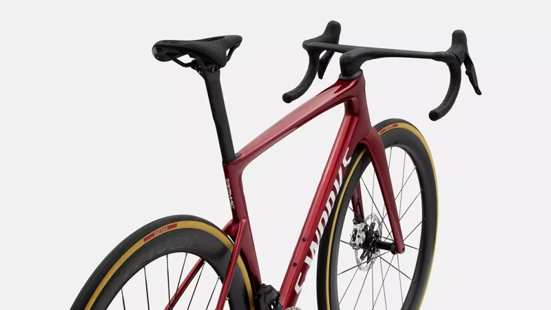 Specialized S-Works Tarmac SL9 AXS Road Bike 2027 Gloss Ruby Red/White Silver-3