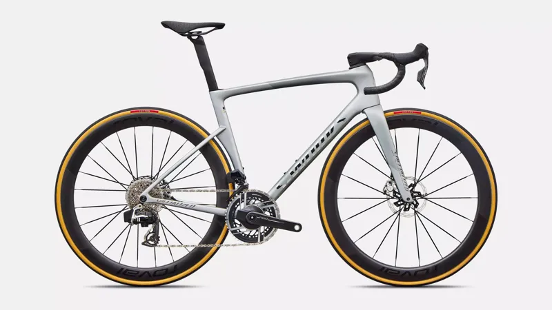Specialized S-Works Tarmac SL9 AXS Road Bike 2027 Satin Silver Dust/Gloss Chrome