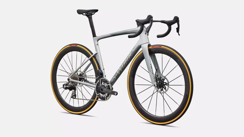 Specialized S-Works Tarmac SL9 AXS Road Bike 2027 Satin Silver Dust/Gloss Chrome-1