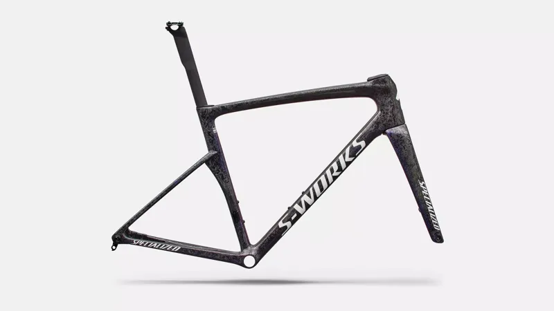 Specialized S-Works Tarmac SL9 Road Bike Frameset 2027 Gloss Carbon/Red to Blue Pearl/White