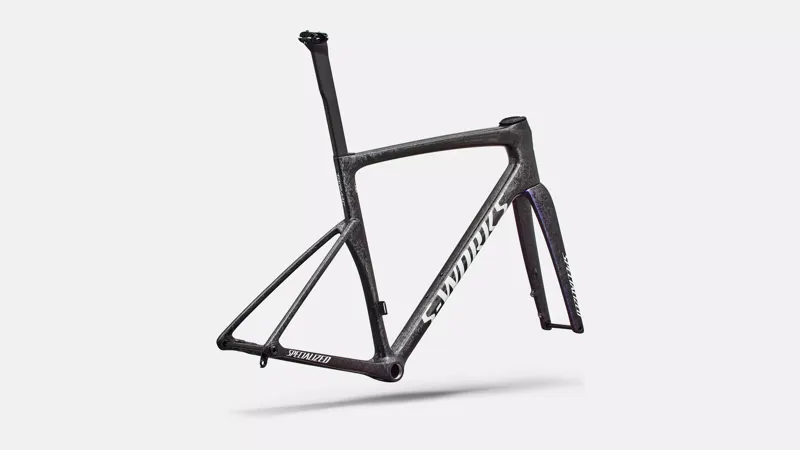 Specialized S-Works Tarmac SL9 Road Bike Frameset 2027 Gloss Carbon/Red to Blue Pearl/White-2