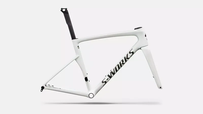 Specialized S-Works Tarmac SL9 Road Bike Frameset 2027 Gloss White Silver/Obsidian Metallic