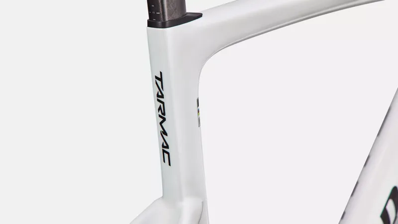 Specialized S-Works Tarmac SL9 Road Bike Frameset 2027 Gloss White Silver/Obsidian Metallic-3
