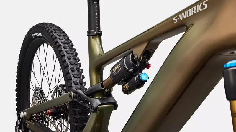 Specialized S-Works Turbo Levo Electric Bike 2026 Gloss Laurel Green/Burnt Gold/Chrome-5