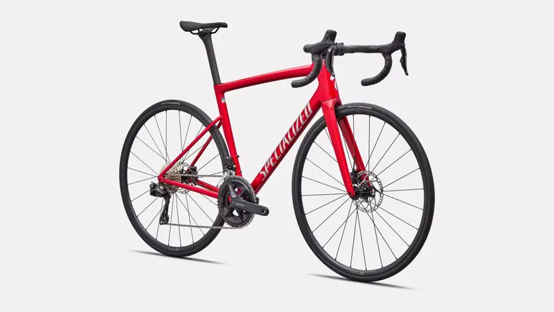 Specialized Tarmac SL8 Comp Di2 Road Bike 2026 Gloss Red Tint Silver Dust-1