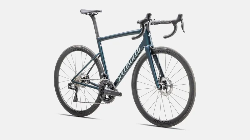 Specialized Tarmac SL8 Expert Di2 Road Bike 2025 Gloss Deep Lake Metallic/Green Pearl Over Seafoam-1