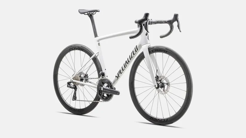 Specialized Tarmac SL8 Expert Di2 Road Bike 2025 Gloss White/Black Metallic-1