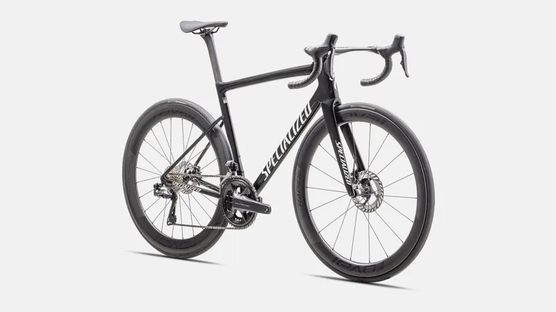 Specialized Tarmac SL8 Pro Ultegra Di2 Road Bike 2025 Gloss Carbon/Metallic White Silver-1