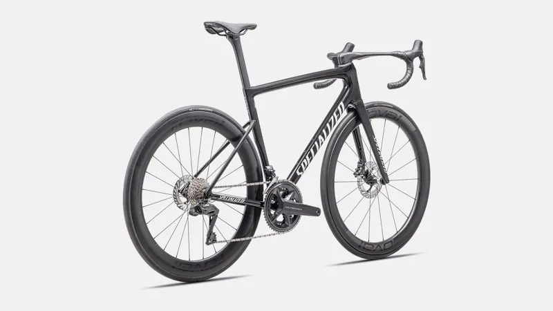Specialized Tarmac SL8 Pro Ultegra Di2 Road Bike 2025 Gloss Carbon/Metallic White Silver-2