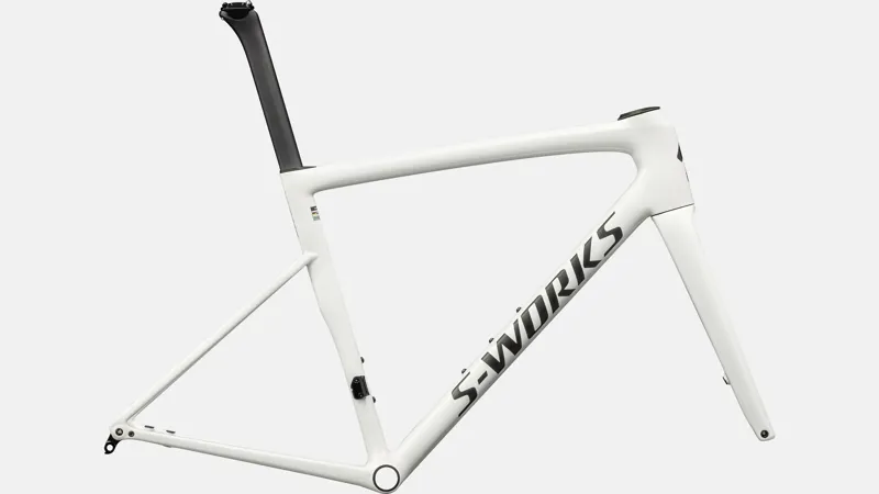 Specialized Tarmac SL8 S-Works frame set 2025 Gloss Cqv Reflex Fine Gold Pearl Over White/Satin Carbon