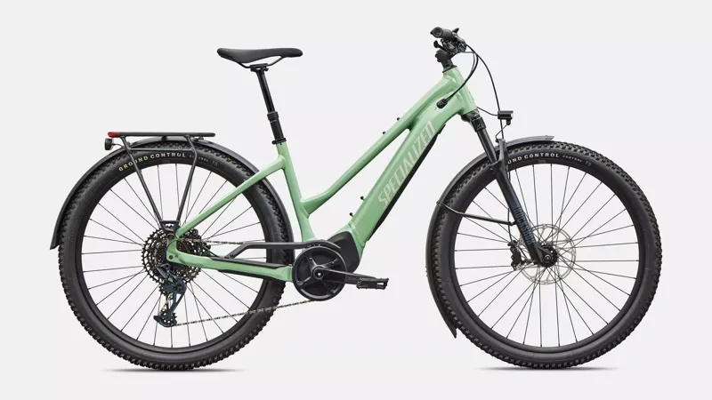 Specialized Tero 5 EQ Step Through Electric Bike 2026 Gloss Pistachio