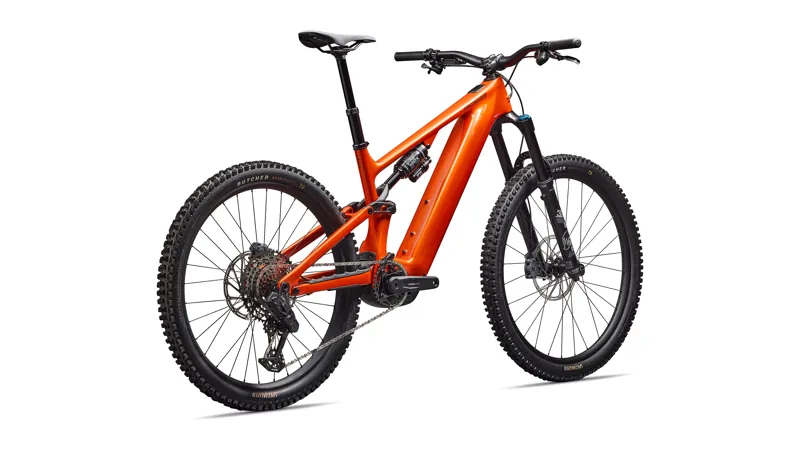 Specialized Turbo Levo 4 Comp Electric Bike 2026 Gloss Orange Tint Over Silver Dust/Dark Navy-2