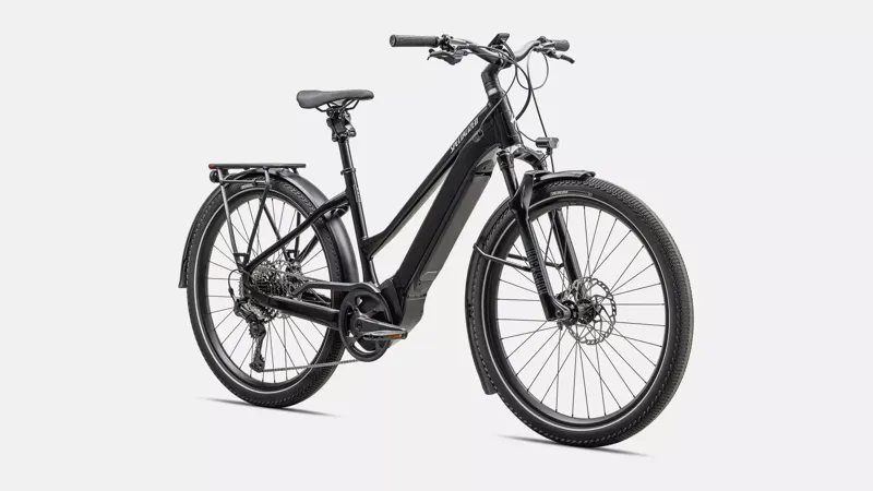 Specialized Turbo Vado 5.0 Step Through Electric Bike 2025 Castblack/Silver-1