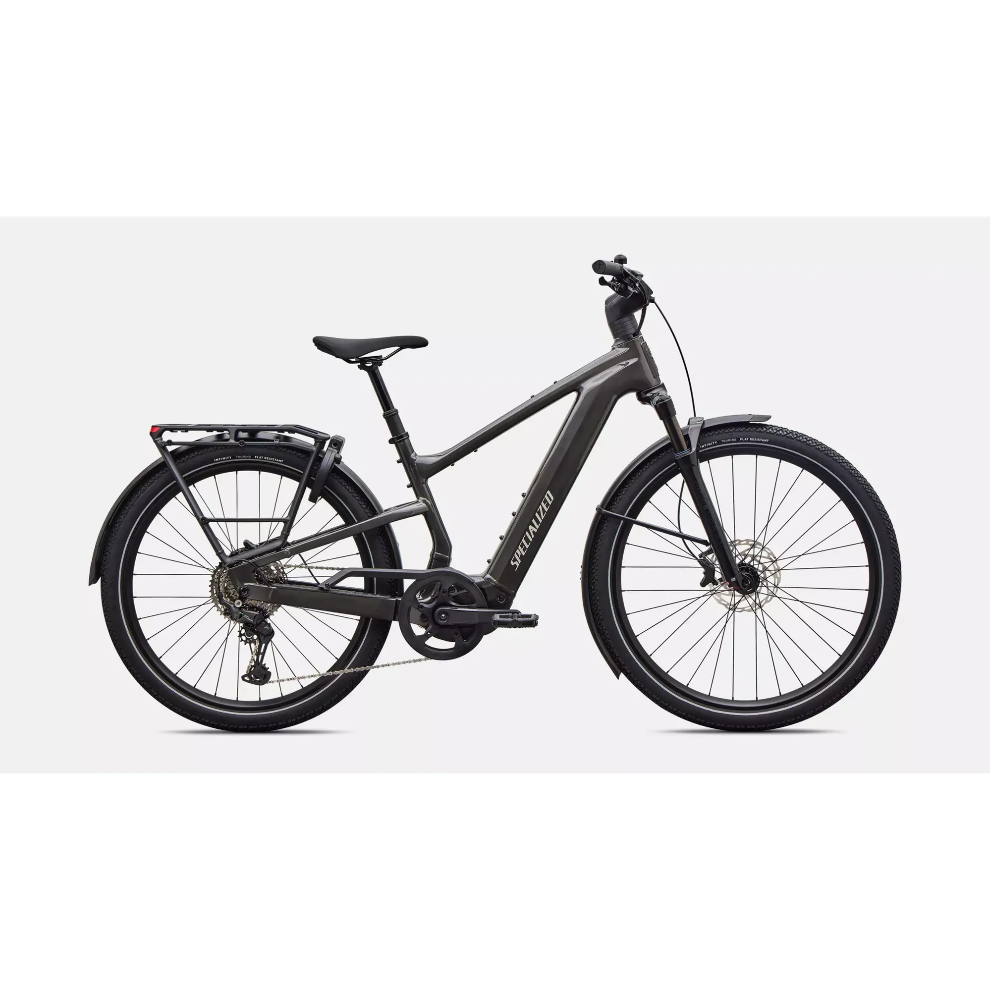 dolomite electric bicycle Turbo Como 4.0 Gloss Metallic / Satin Black Reflective / L theft functionality that disables the motor with a press of a button so nobody can turn the motor back on without your personalized PIN Mongoose Dolomite Mongoose E Bike
