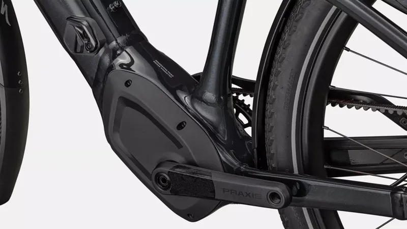 Specialized Vado 5.0 IGH Electric Bike 2025 Gloss Castblack/Satin Silver Reflective-6