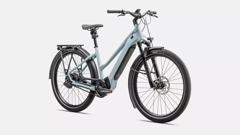 Specialized Vado 5.0 IGH Step Through Electric Bike 2025 Satin Seafoam/Lapis Pearl/Glacial Metallic-1