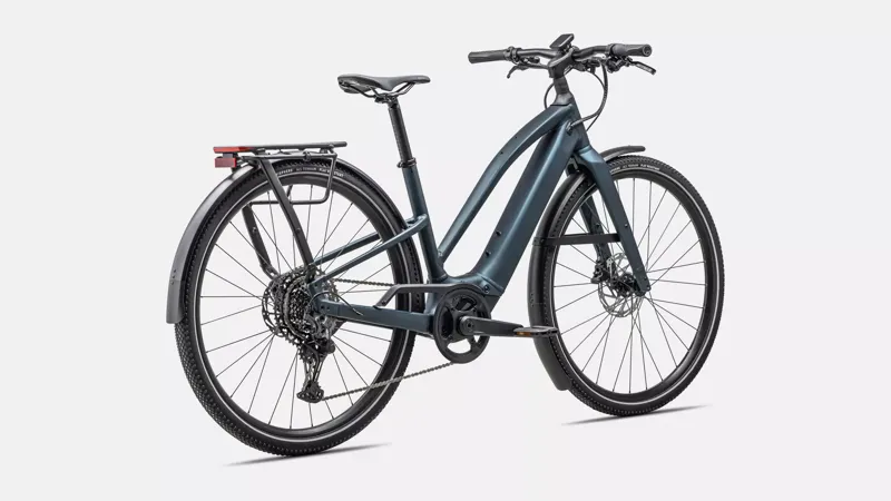 Specialized Vado SL 2 5.0 Step Through Electric Bike 2026 Satin Deep Lake Metallic/Black Liquid Metal Fros-2