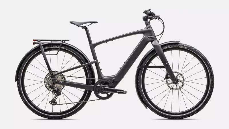 Specialized Vado SL 2 6.0 EQ Carbon Electric Bike 2025 Satin Black Micro Speckle/Obsidian Frost