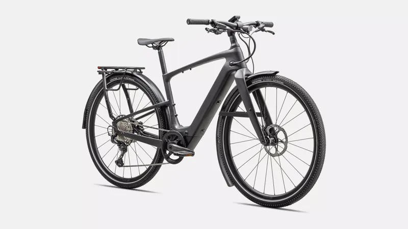 Specialized Vado SL 2 6.0 EQ Carbon Electric Bike 2025 Satin Black Micro Speckle/Obsidian Frost-1