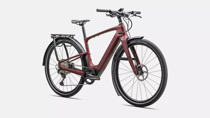 Specialized Vado SL 2 6.0 EQ Carbon Electric Bike 2025 Satin Red Sky/Red Onyx Frost-1