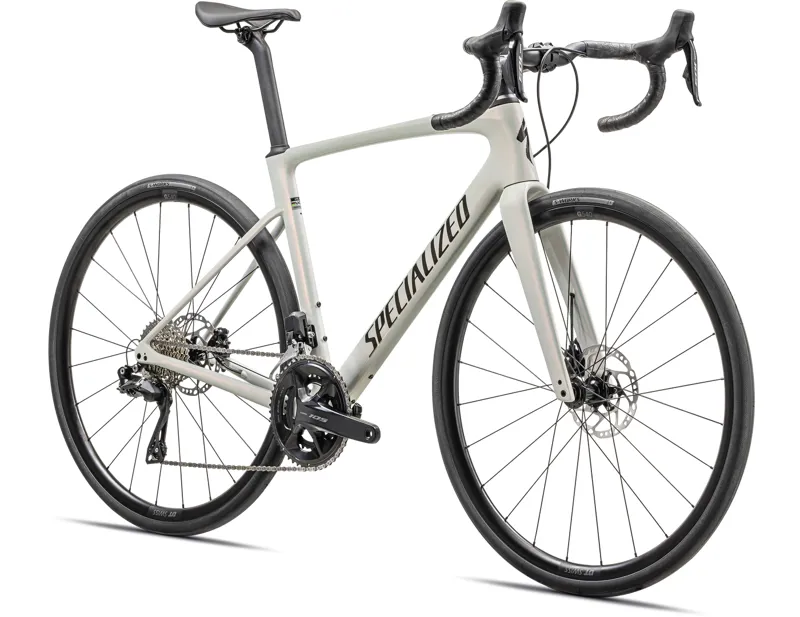 Specialized Roubaix SL8 Comp Road Bike 2024 Red Ghost Pearl Over Dune White/Metallic Obsidian-1