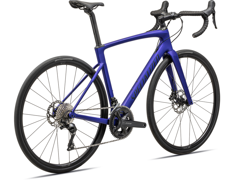 Specialized Roubaix SL8 Sport 105 Road Bike 2024 Metallic Sapphire/Blue Onyx-2