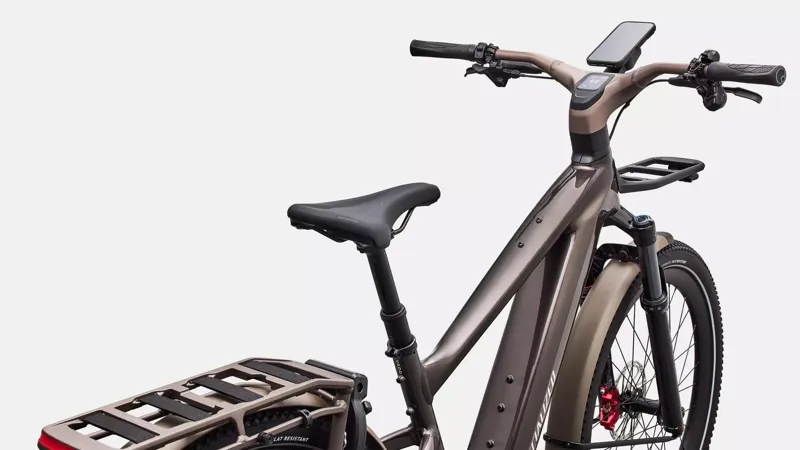 Speecialized Vado 3 Evo 4.0 Electric Bike 2027 Gloss Warm Smoke Metallic-3