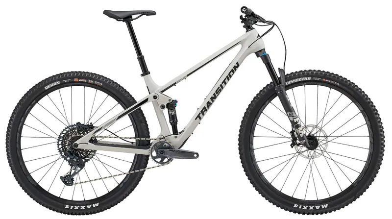 Transition Spur Carbon GX Mountain Bike Hazy Grey 2025