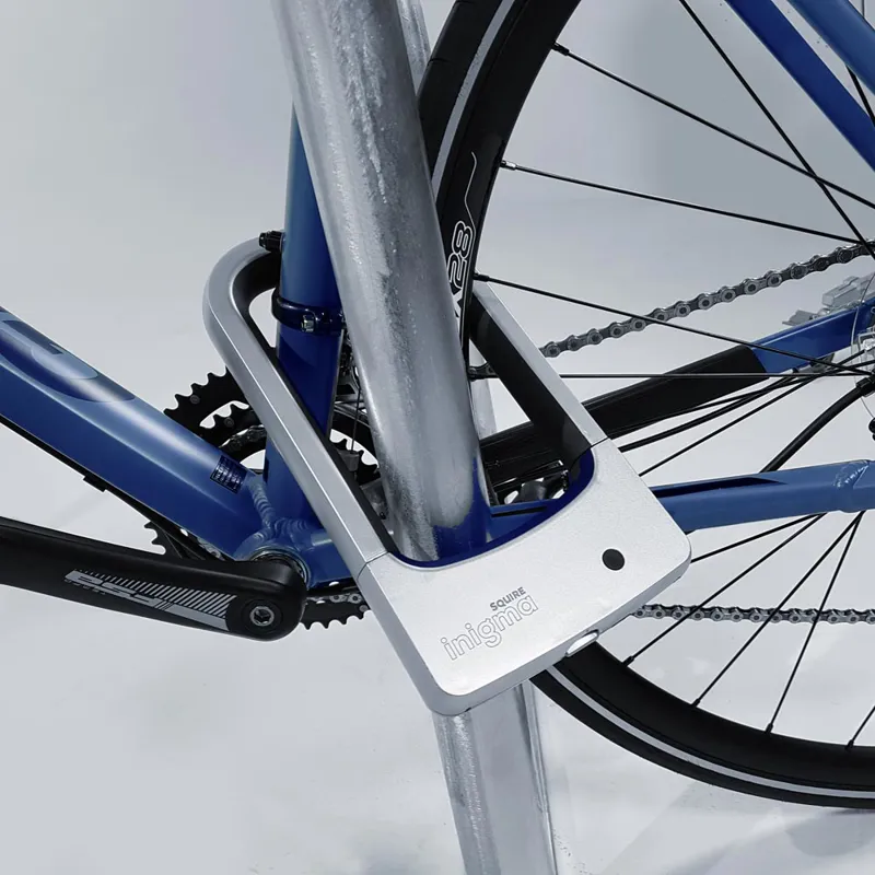 Squire Inigma D- Lock Silver/Blue 185mm-4